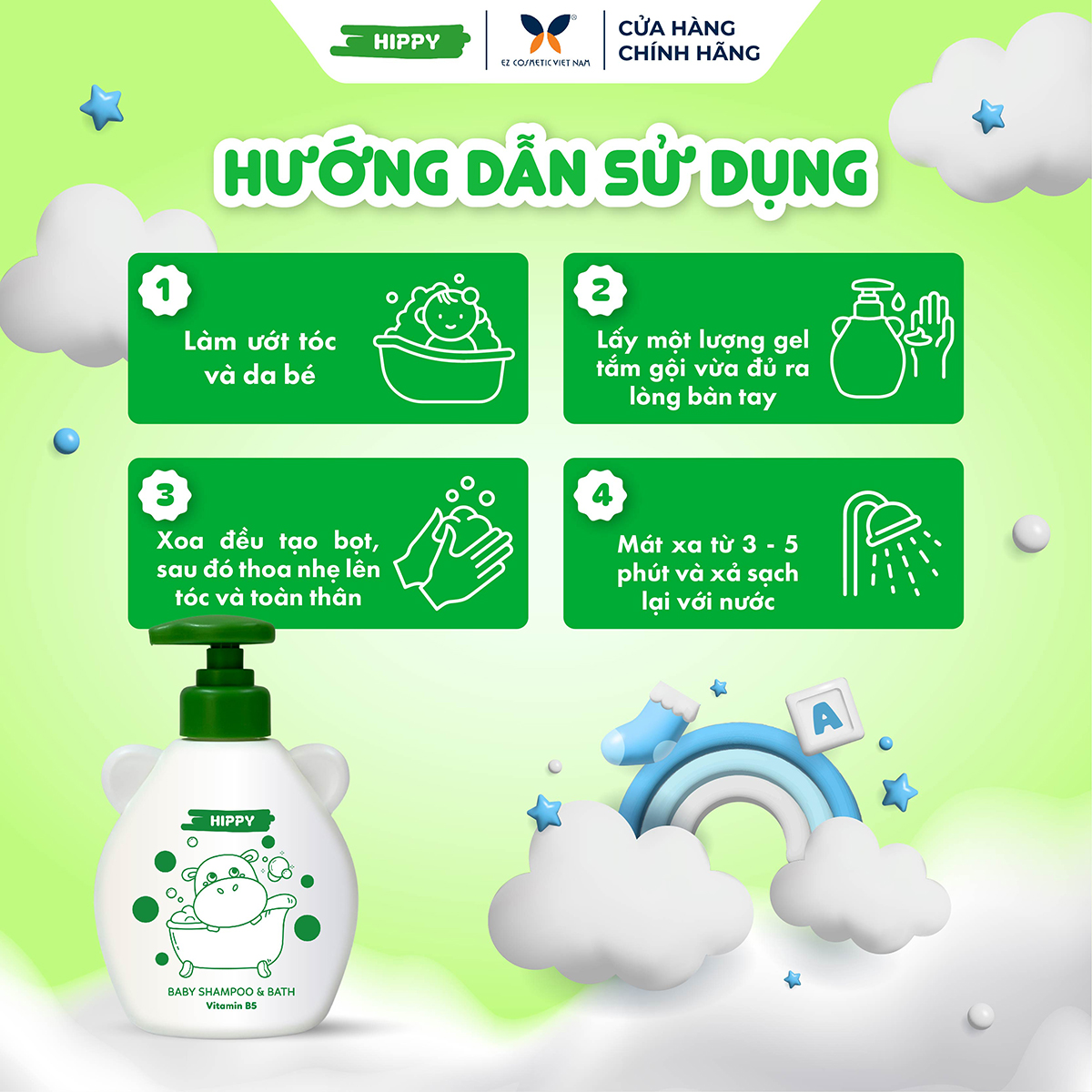 HDSD TGEB 450ml VIT B5